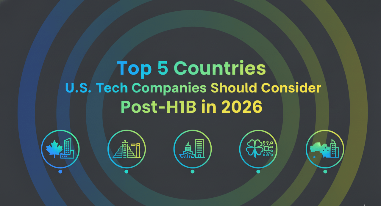 Top 5 Countries for U.S. Tech Companies Post-H1B