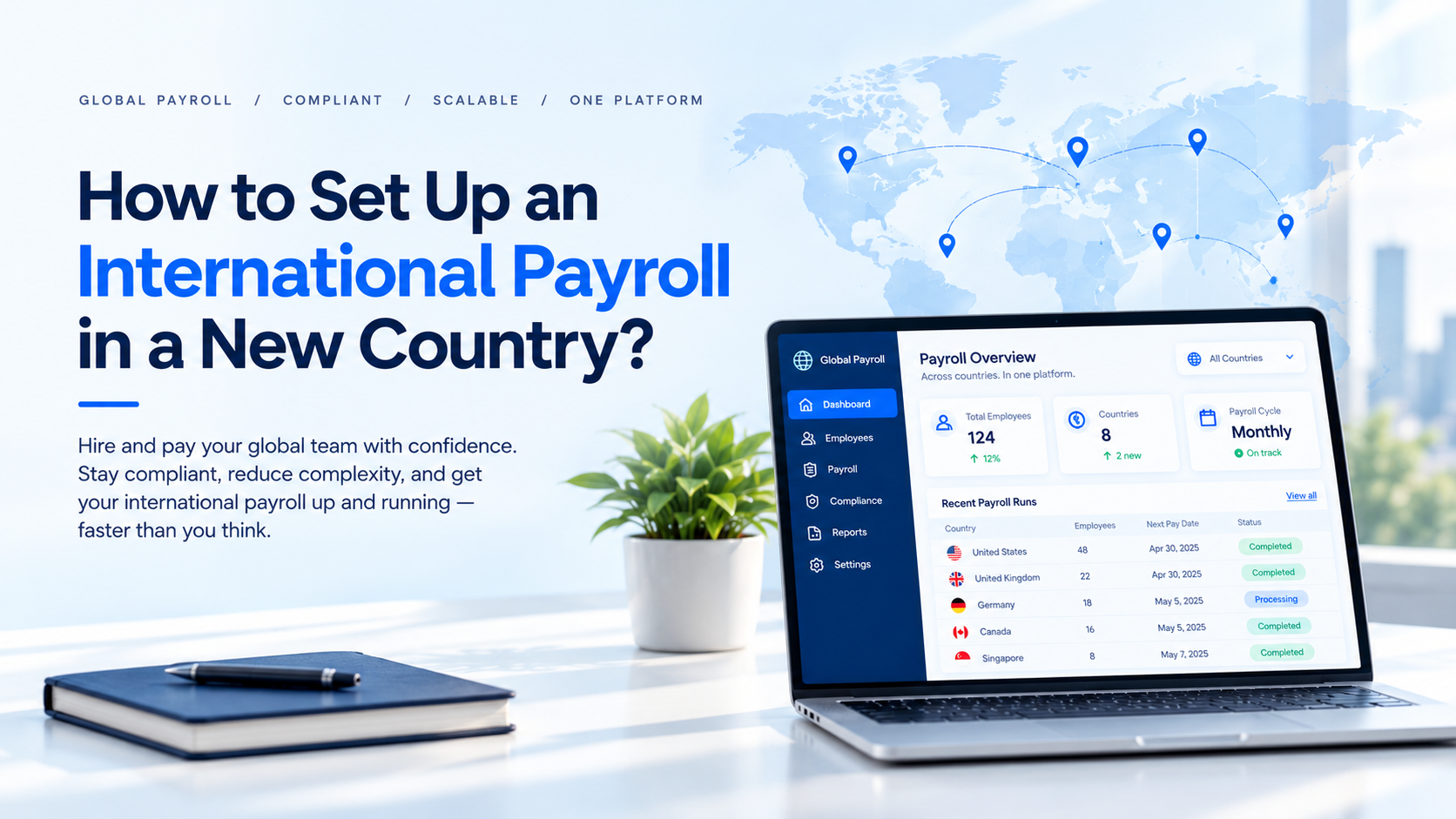 How to Set Up an International Payroll in a New Country?